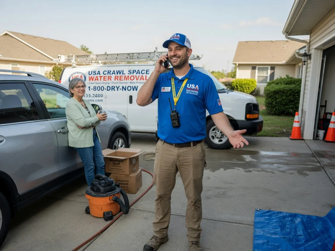 Crawl Space Water Removal Jachin, AL FAQs